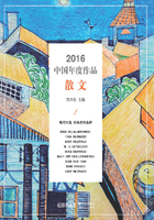 2016中国年度作品·散文