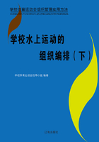 学校水上运动的组织编排（下）（学校体育运动会组织管理实用方法）