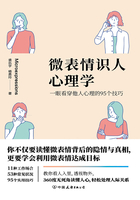 微表情识人心理学：一眼看穿他人心理的95个技巧